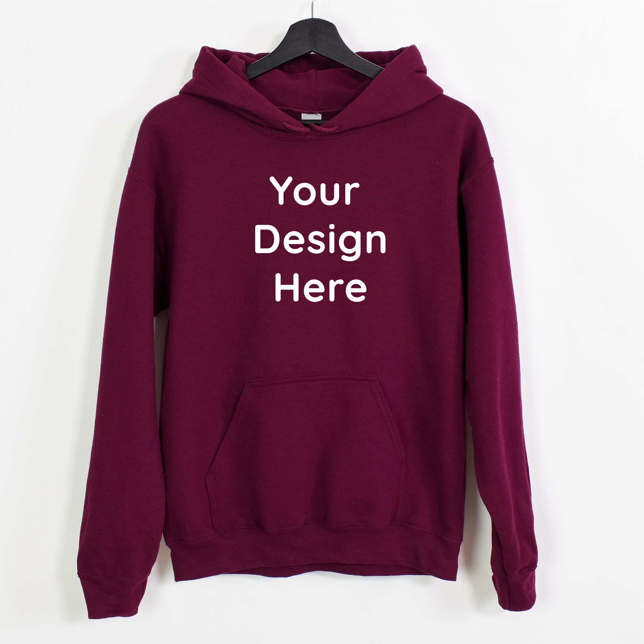 Custom HandMade deals iMadLove XL hoodie Burgundy